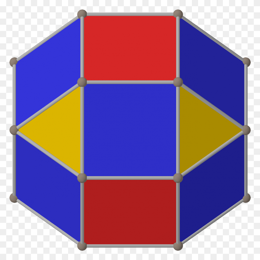 1311x1311 Polyhedron Small Rhombi 6 8 From Blue Max Rubik39s Cube, Rubix Cube, Trampoline, Plot HD PNG Download