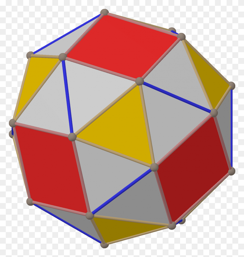 1413x1497 Polyhedron Snub 6 8 Right From Yellow Max Tent, Dome, Architecture, Building HD PNG Download