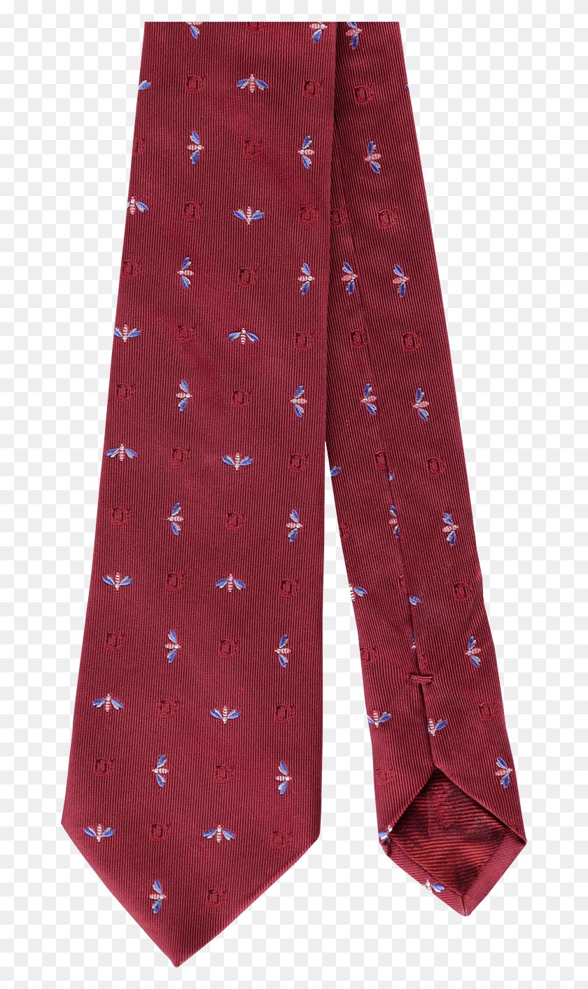 669x1352 Pomegrante Insect Themed Silk Jacquard Tie Ss19 Collection Formal Wear, Accessories, Accessory, Necktie HD PNG Download