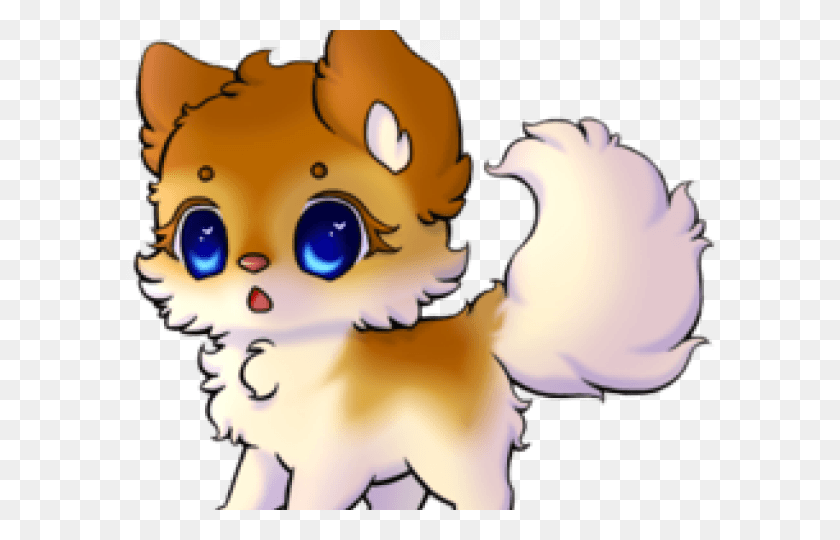 640x480 Pomeranian Clipart Chibi Cartoon, Graphics, Person HD PNG Download