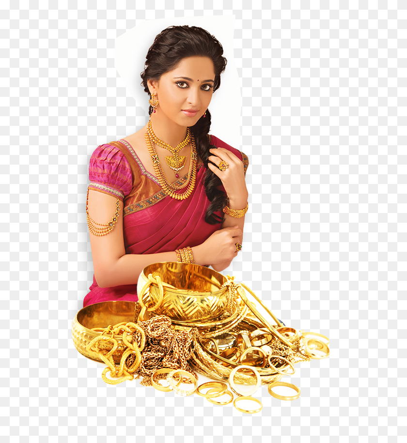567x855 Pondicherry Sri Lakshmi Jewelery39s Gold Guard Scheme Sbi Gold Loan Banner, Person, Human, Clothing HD PNG Download