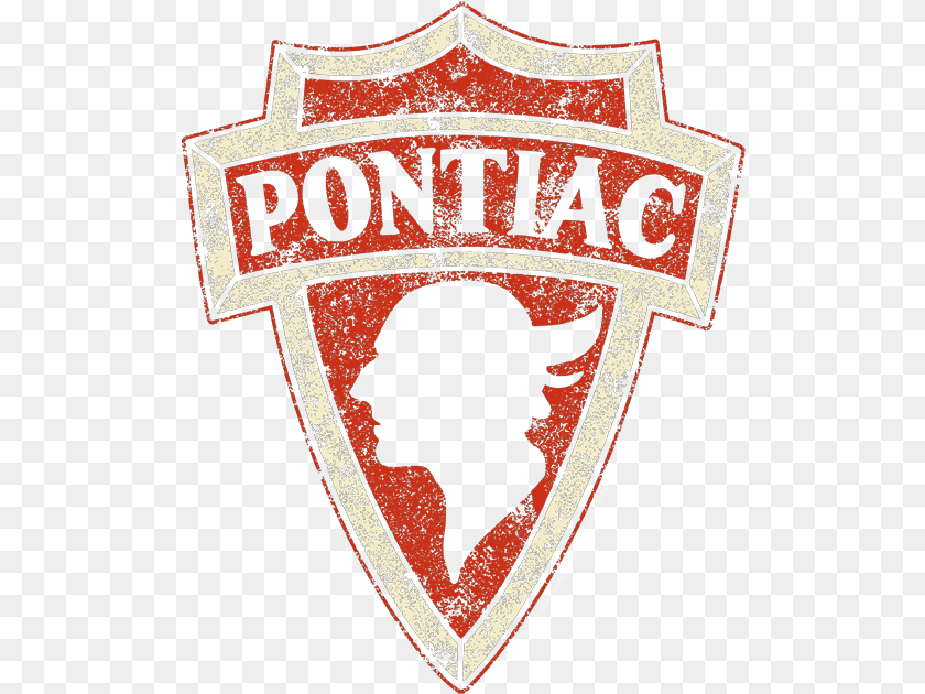 513x630 Pontiac Vintage Logo, Badge, Symbol, Emblem, Person Sticker PNG