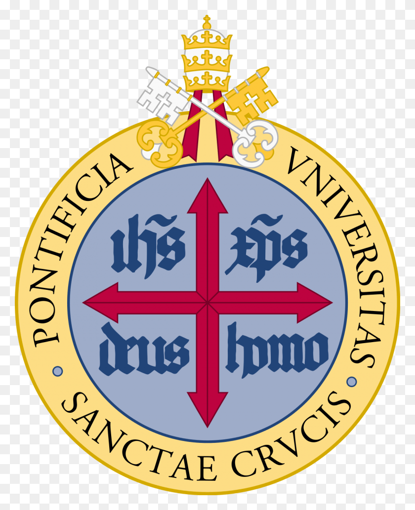 1200x1497 Папский Университет Святого Креста Университет Санта-Кроче, Логотип, Символ, Товарный Знак Hd Png Скачать