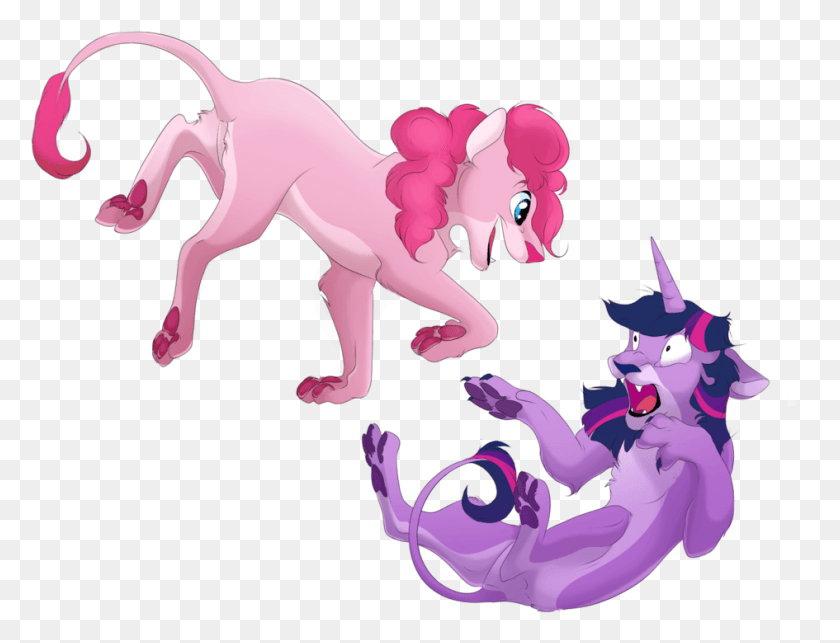 945x707 Pony Pinkie Pie Pink Purple Mammal Cartoon Vertebrate Pinkie Pie And Twilight, Animal, Graphics HD PNG Download