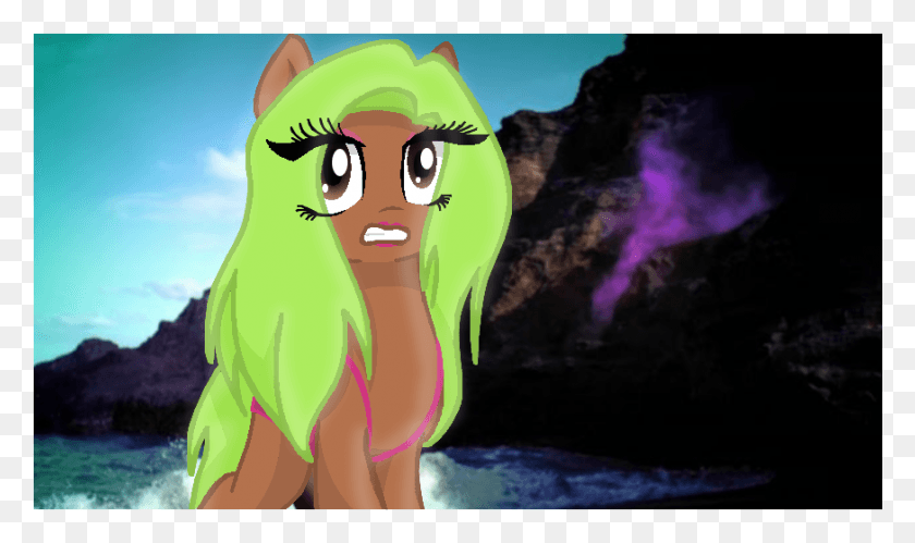 874x493 Ponycakesofsweetness Fanart Music Video Nicki Minaj Cartoon, Outdoors, Nature, Face HD PNG Download