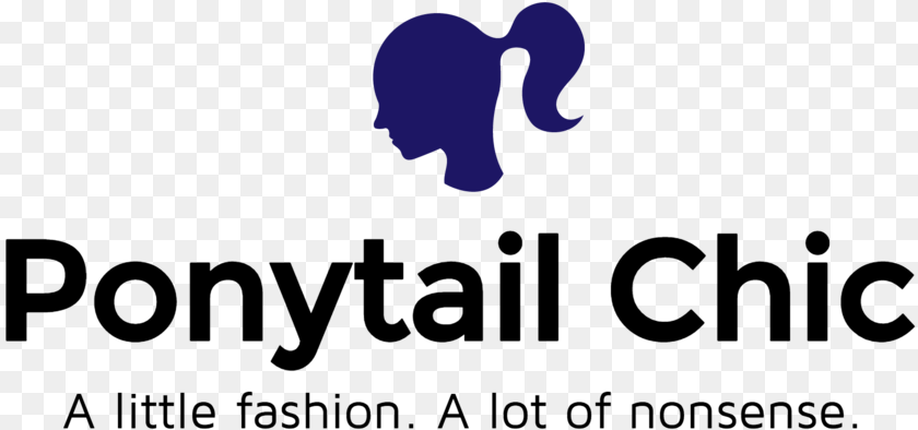 835x394 Ponytail Chic Logo Color Format1500w Graphic Design PNG