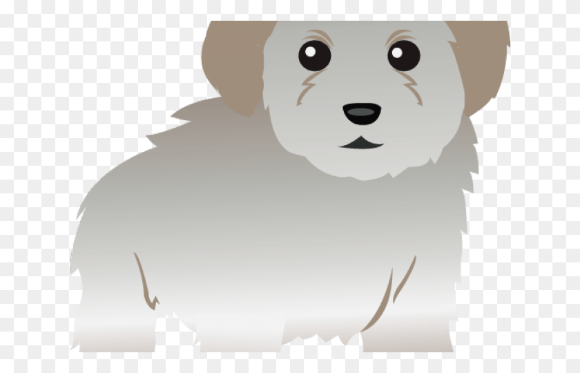 640x480 Poodle Clipart Grey Cartoon, Animal, Mammal, Snowman HD PNG Download