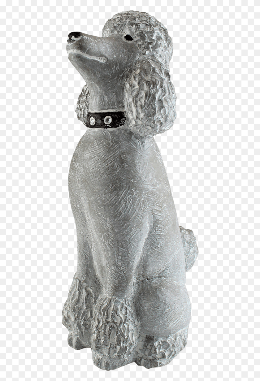 448x1171 Poodle Statue, Animal, Mammal, Bottle HD PNG Download