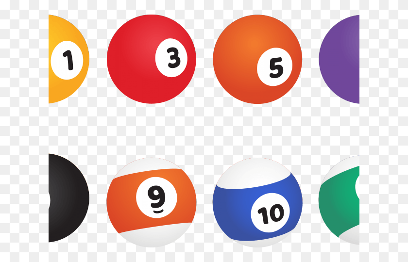 640x480 Pool Game Clipart Indoor Game Clip Art Vector Billiards Ball, Text, Number, Symbol HD PNG Download