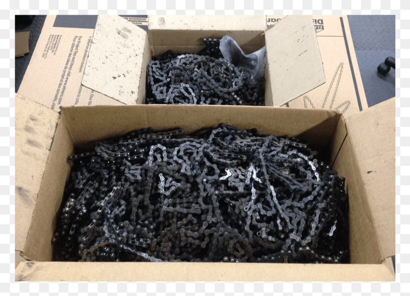 1272x893 Pool Of Worn Chains As Received From The Bike Shops Wall, Box, Wood, Plywood HD PNG Download