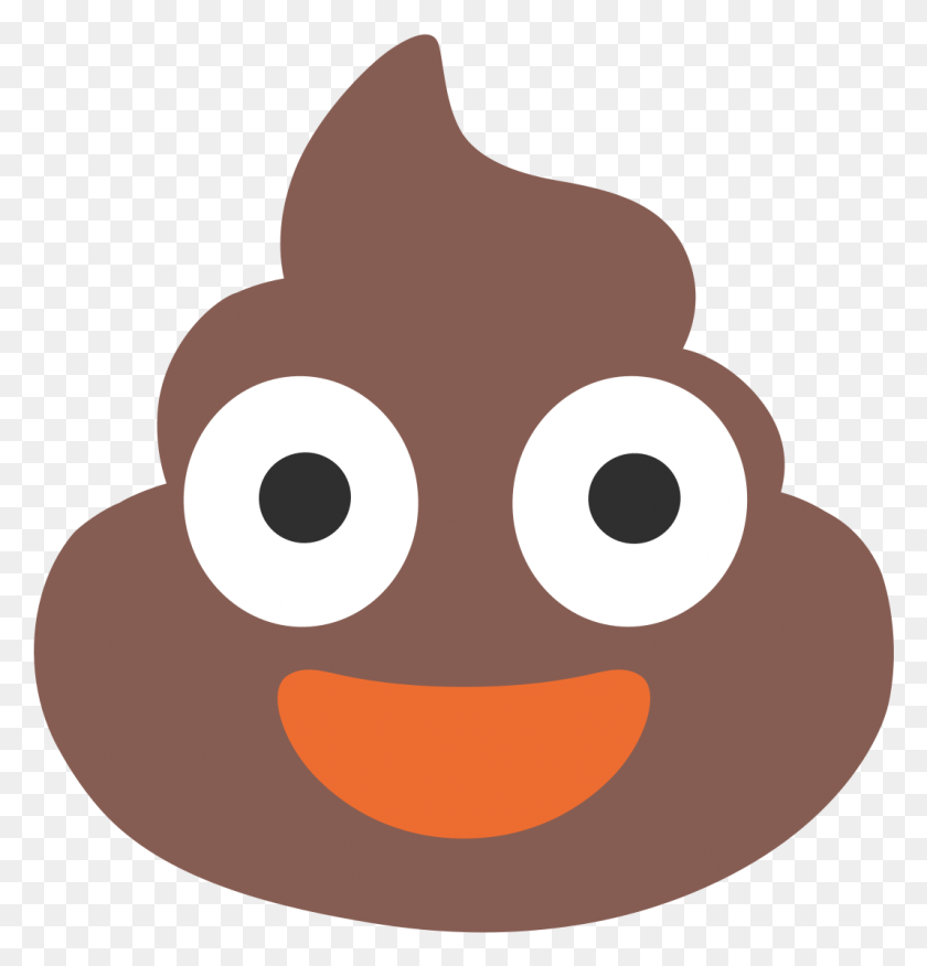 1067x1117 Poop Emoji Svg File Poop Emoji Android, Snowman, Winter, Snow HD PNG Download