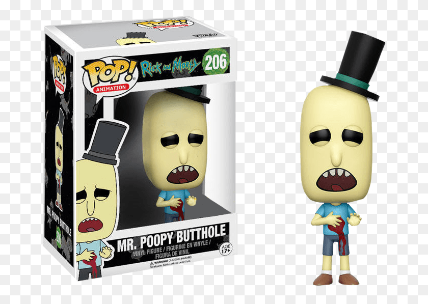 674x537 Descargar Png / Poopy Butthole Mr Poopybutthole Funko Pop, Toy, Outdoors, Advertisement