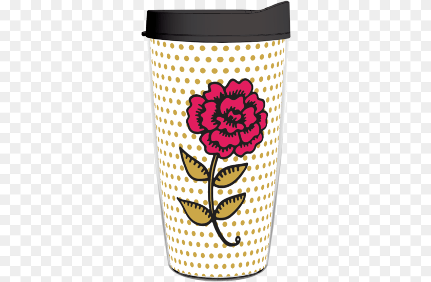 293x551 Pop Art Rose 16oz Tumbler Pop Art, Pottery, Jar, Pattern, Flower Transparent PNG