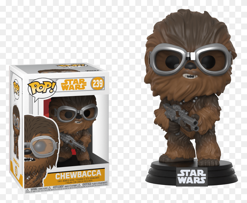 1815x1466 Pop Figure Star Wars Chewie With Goggles Solo Funko Pop Star Wars Chewbacca, Alien, Sunglasses, Accessories HD PNG Download