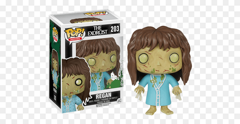 504x377 Pop Vinyls Exorcist Funko Pop, Toy, Doll, Person HD PNG Download