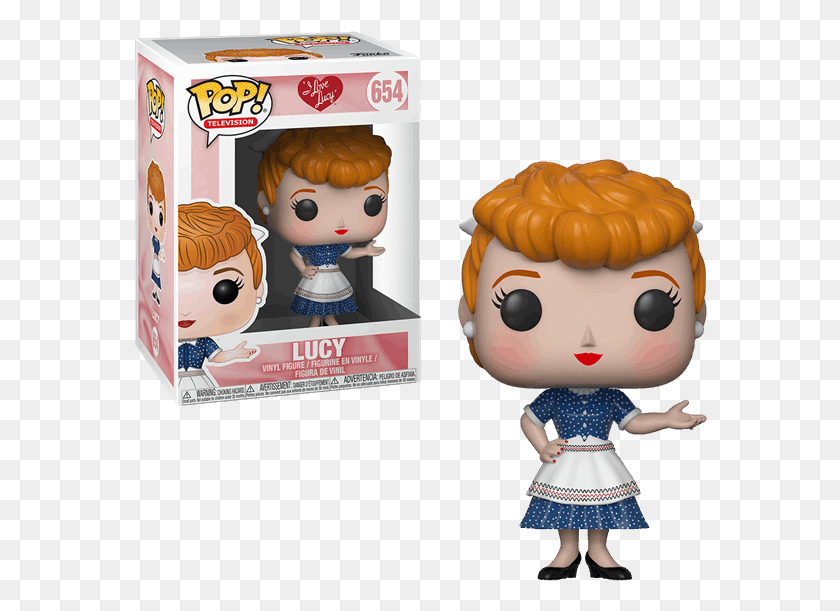 574x551 Pop Vinyls Funko I Love Lucy, Doll, Toy, Figurine HD PNG Download