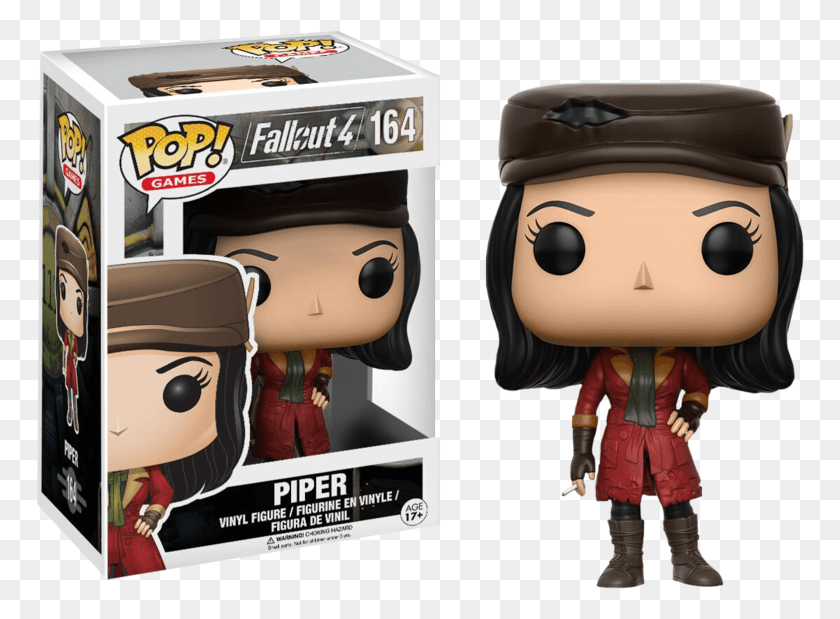 768x559 Pop Vinyls Funko Pop Fallout Piper, Toy, Doll, Person HD PNG Download