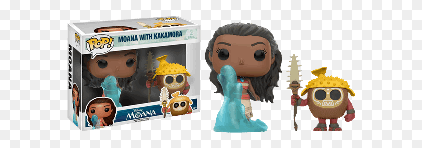 574x235 Pop Vinyls Moana With Kakamora Funko Pop, Doll, Toy, Plant HD PNG Download