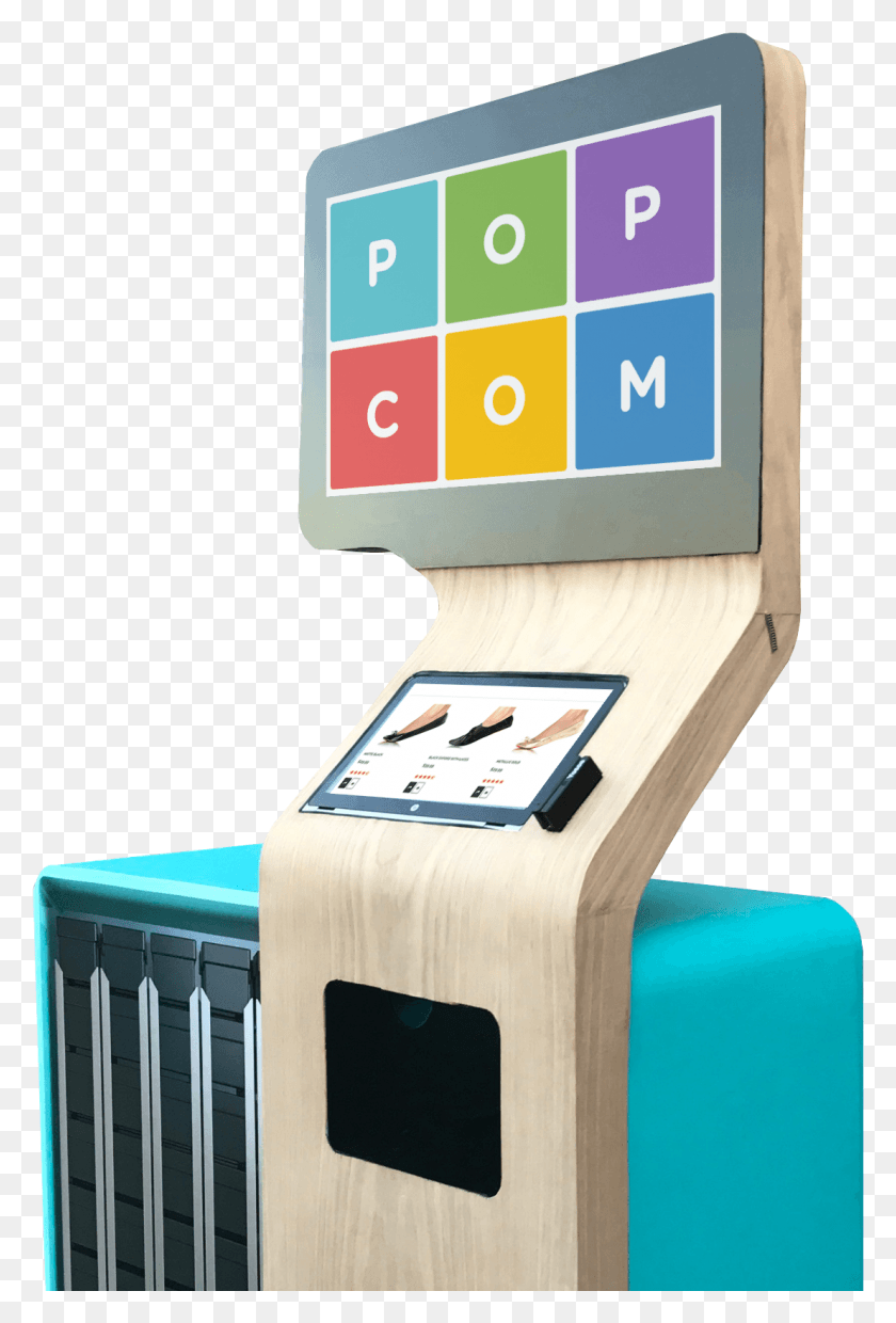 1107x1676 Popcom Vending Machine, Kiosk, Arcade Game Machine HD PNG Download