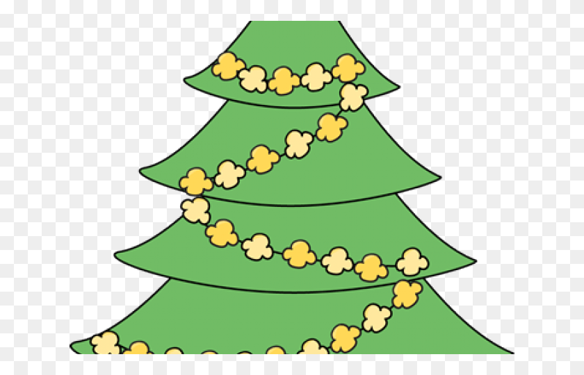 640x480 Popcorn Clipart Christmas Children Christmas Clipart, Tree, Plant, Leaf HD PNG Download