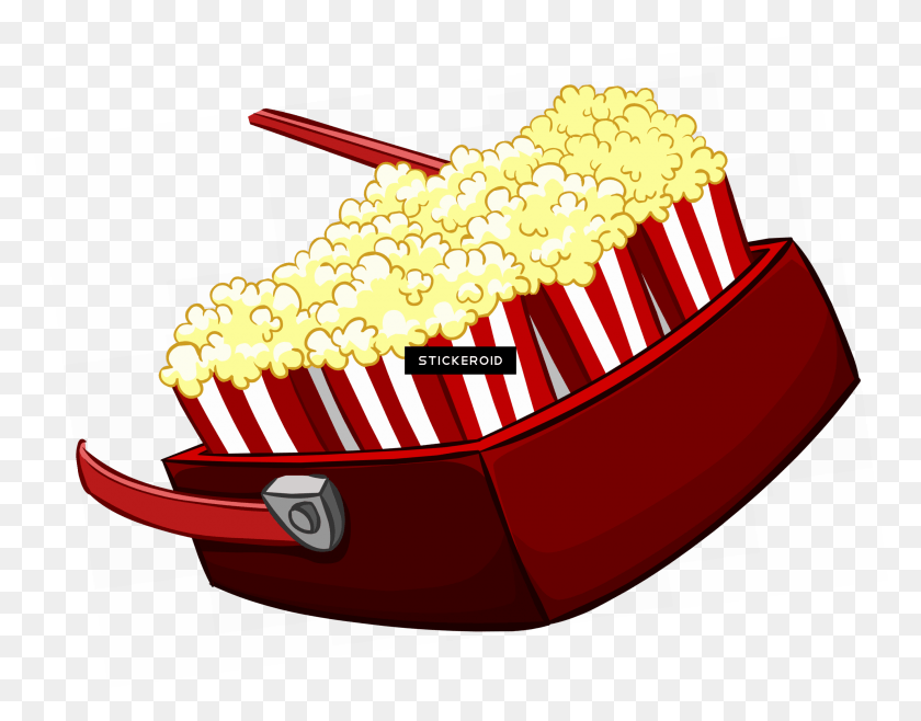 2760x2118 Popcorn Food Clipart, Snack HD PNG Download