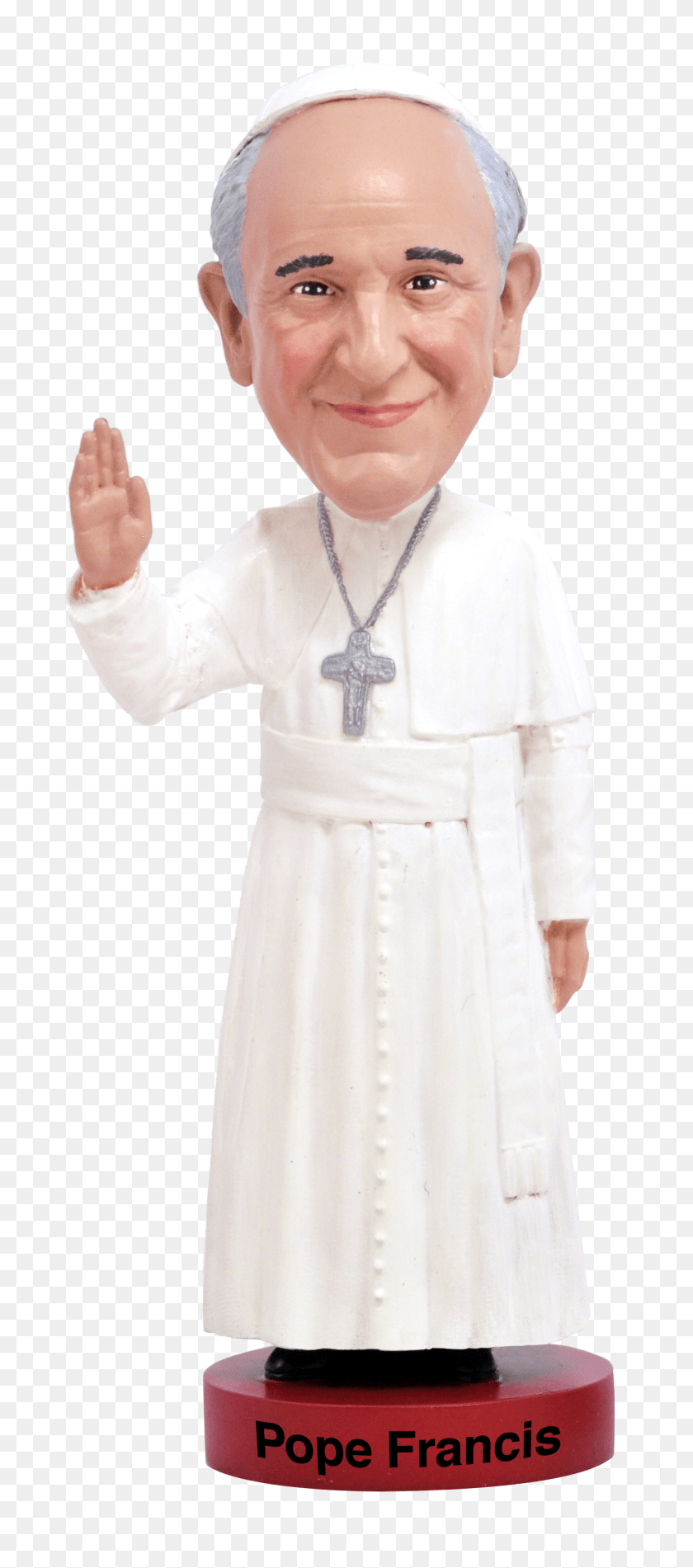 1282x3027 Pope Francis Pope Francis Bobble Head, Person, Human, Clothing HD PNG Download