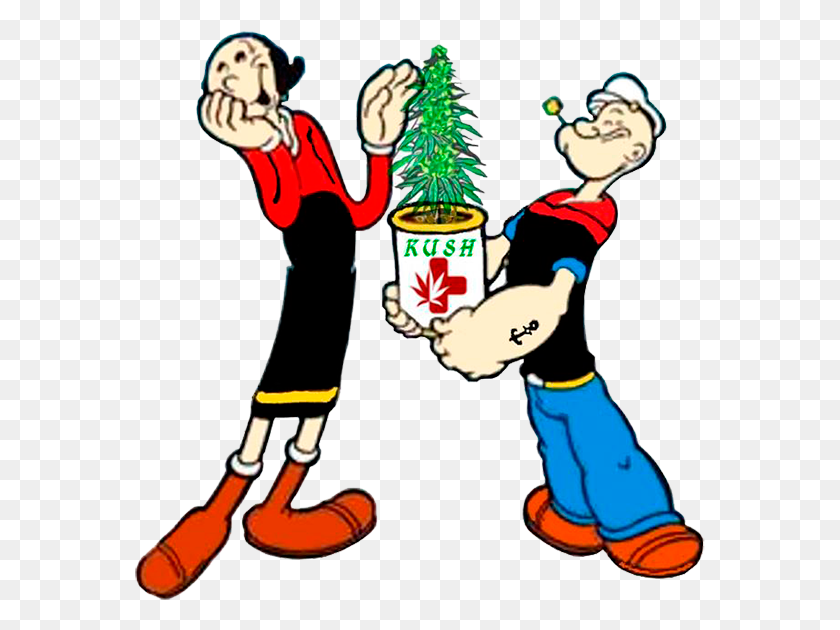 571x570 Popeye Olive Weed Popeye And Olive Oyl, Person, Human, Performer HD PNG Download