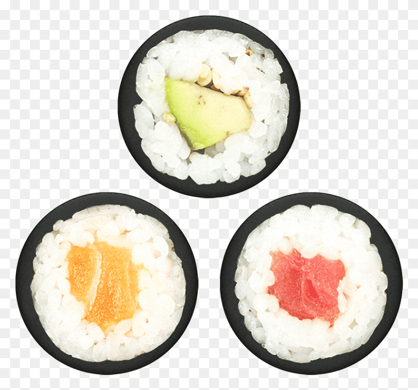 820x762 Popminis On A Roll Sushi Popsocket, Huevo, Comida Hd Png