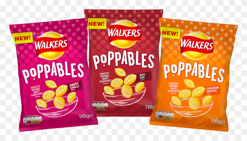 930x503 Poppables Walkers Poppables Sweet Chilli, Закуска, Еда, Сладости Png Скачать