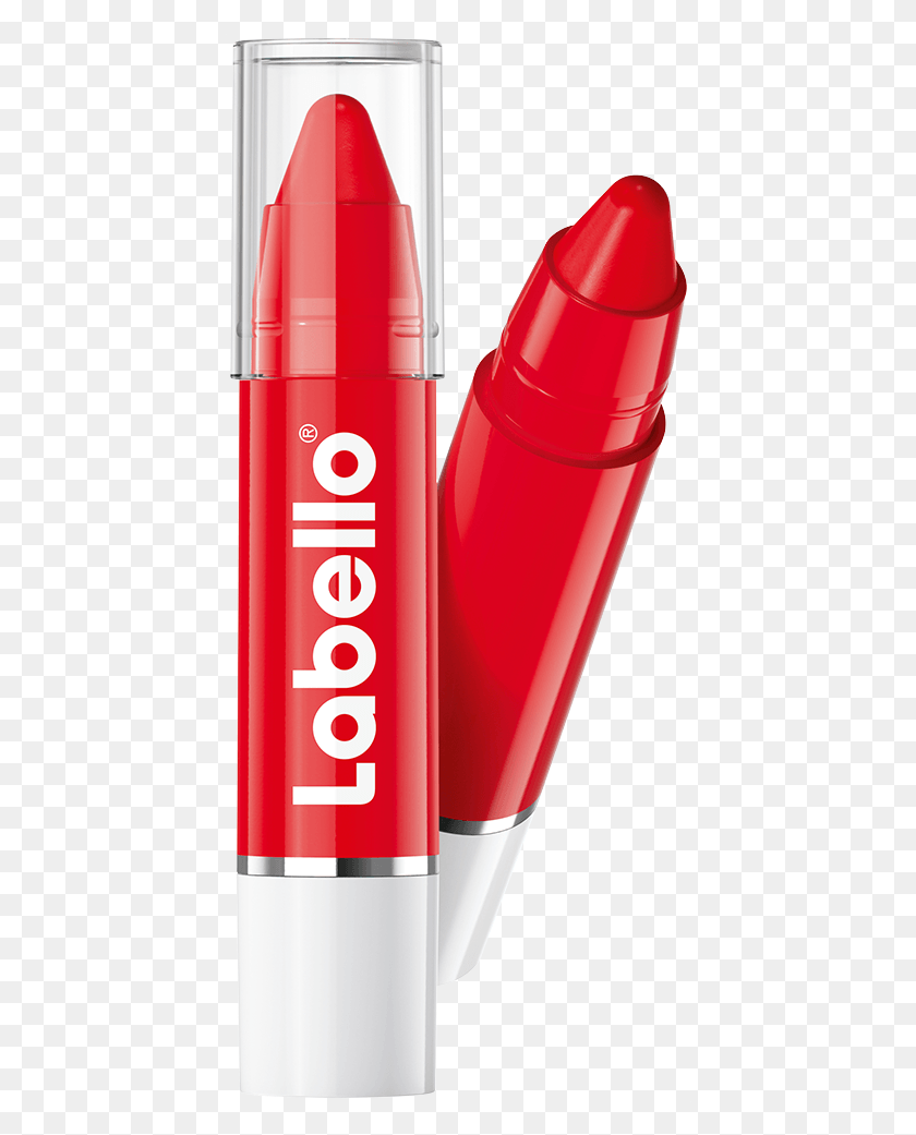 428x981 Poppy Lipstick Labello Red Crayon, Lighter, Text, Label HD PNG Download