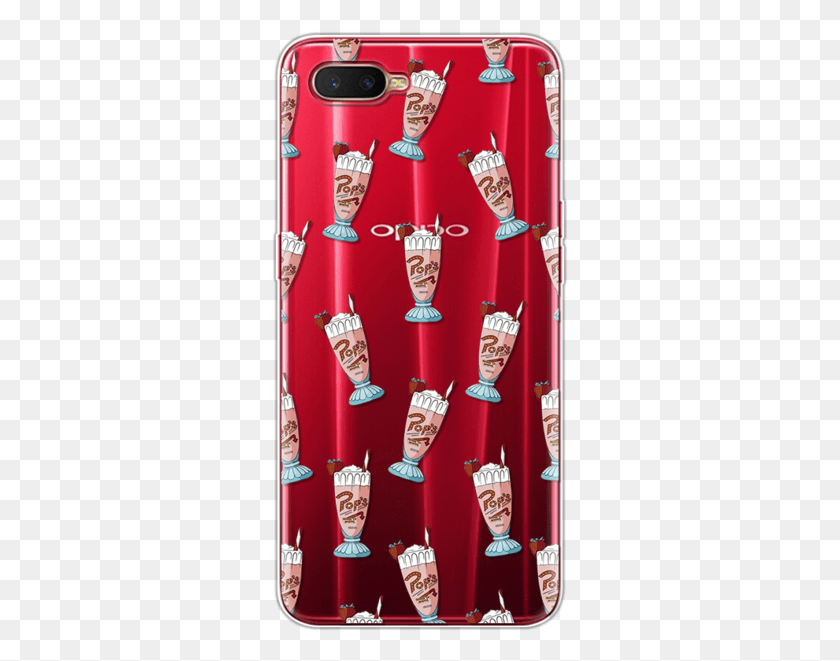 297x601 Pops Milkshake For Oppo A3s A5 Coque For Oppo K1 Case Iphone, Soda, Beverage, Drink HD PNG Download