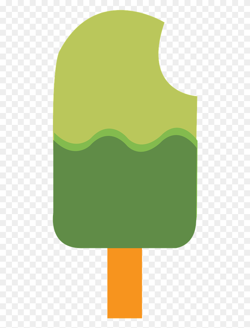 492x1043 Popsicle Pop Green Eis Am Stiel Vorlage, Растение, Трава, Текст Hd Png Скачать