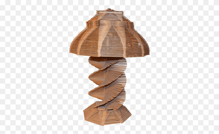311x453 Popsicle Sticks Paddle Pop Stick Light, Lamp, Table Lamp, Lampshade HD PNG Download