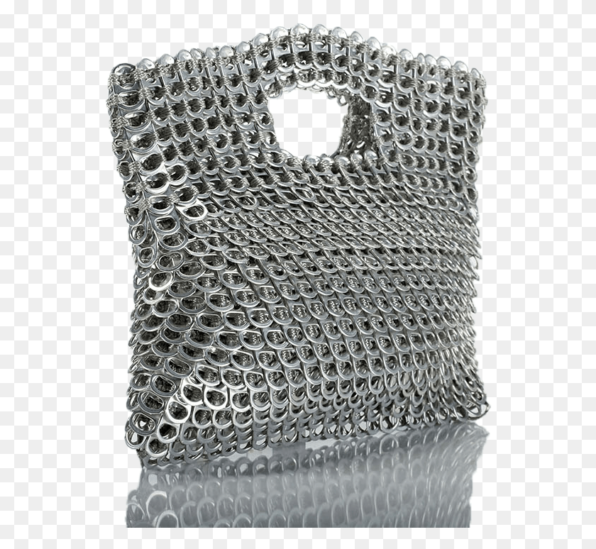 547x714 Poptopbags Recycled Fashion, Armor, Chain Mail, Rug Descargar Hd Png
