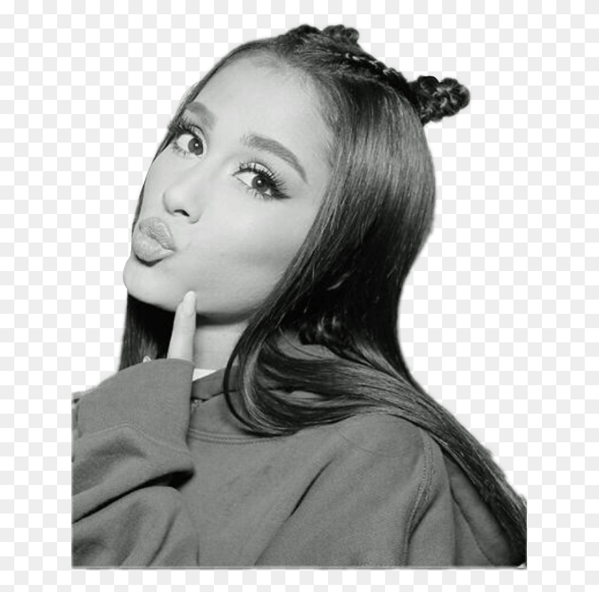 639x770 Popular And Trending Ariana Grande Stickers On Picsart Ariana Grande With A Braid, Face, Person, Human HD PNG Download