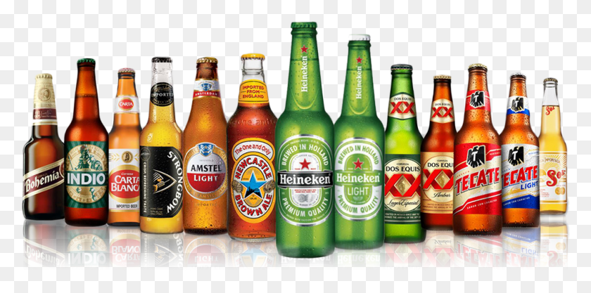 1000x458 Popular Beer Brand List, Alcohol, Beverage, Drink HD PNG Download