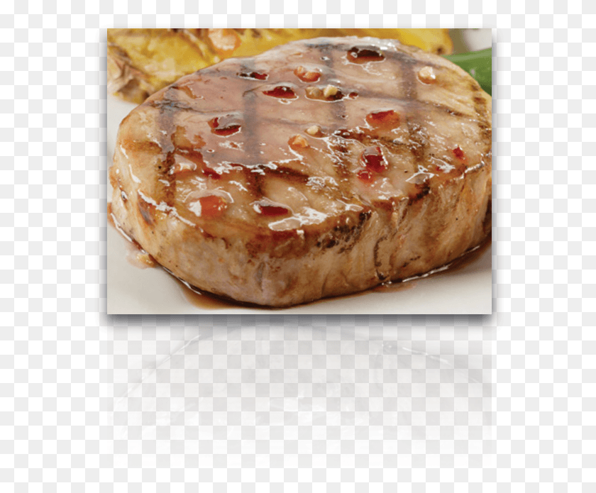 580x635 Pork Chop Baked Goods, Pizza, Food, Steak HD PNG Download