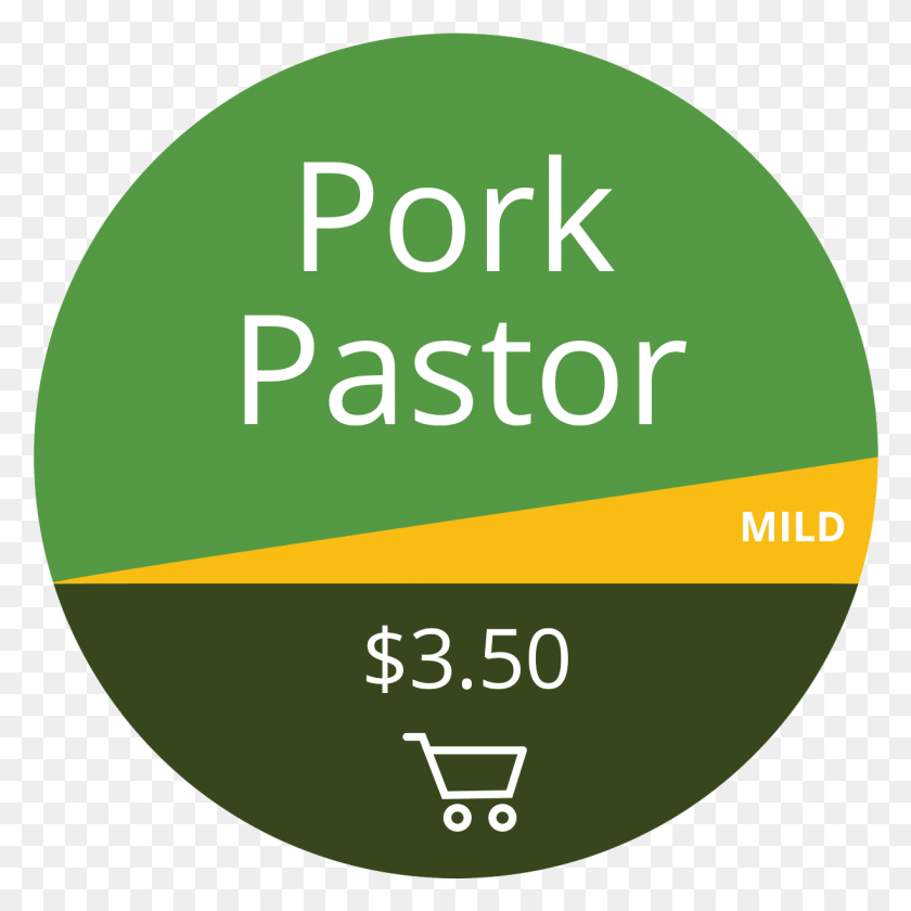 1227x1227 Pork Pastor Circle, Text, Label, Logo HD PNG Download