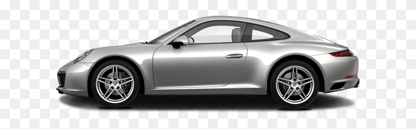 617x201 Porsche 911 Base 2017 Porsche 911 Gt Silver Metallic, Coche, Vehículo, Transporte Hd Png