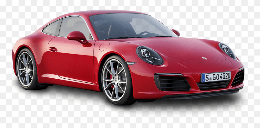 1289x587 Porsche 911 Turbo S Red 2017, Автомобиль, Транспортное Средство, Транспорт Hd Png Скачать