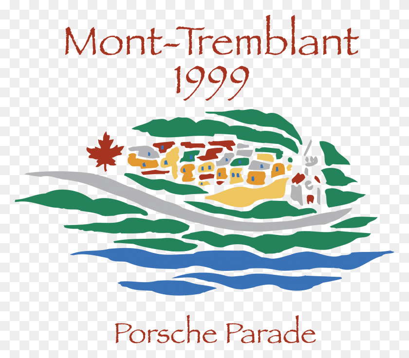 2331x2021 Porsche Parade Mont Tremblant 1999 Logo Transparent Poster, Advertisement, Plant, Leaf HD PNG Download