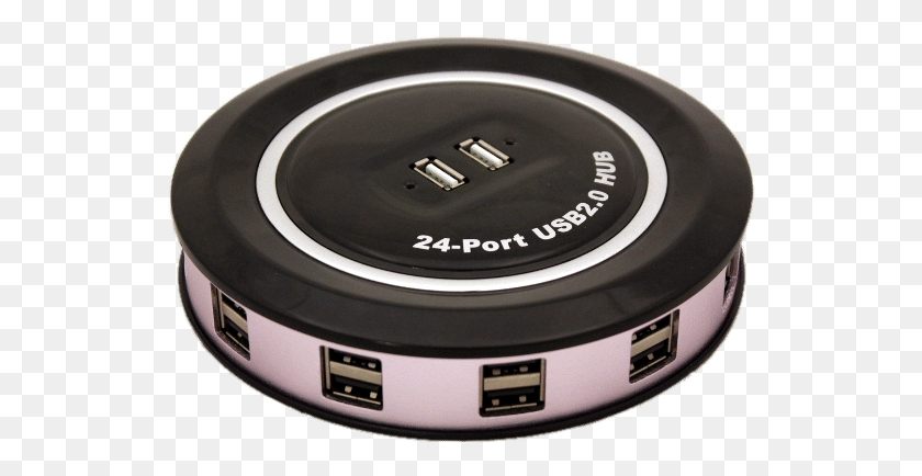 538x374 Descargar Png Port Usb, 24 Port Usb 2.0 Hub, Hardware, Electrónica, Reloj De Pulsera Hd Png