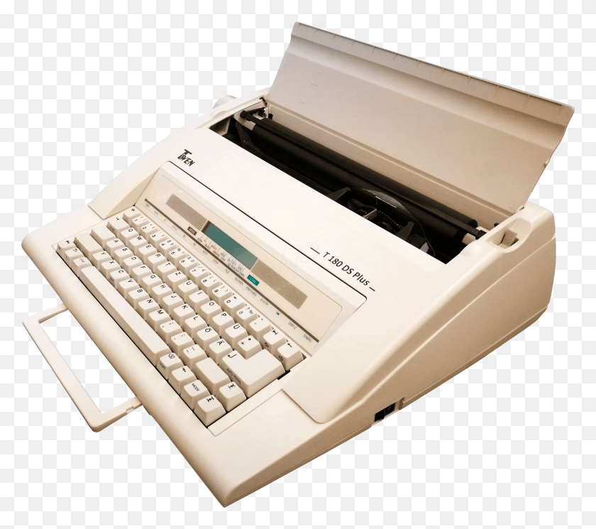 2905x2553 Portable Typewriter Twen 180 Ds Plus Machine, Computer Keyboard, Computer Hardware, Keyboard HD PNG Download