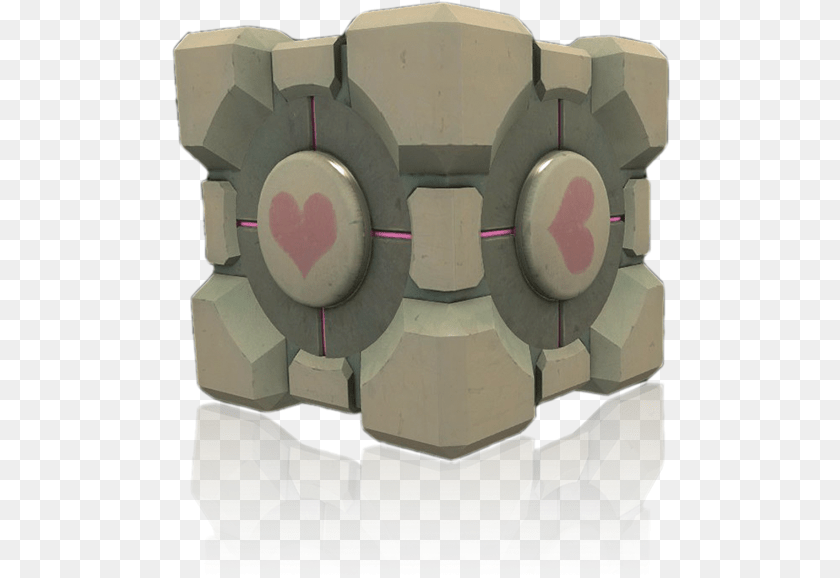 499x578 Portal 2 Glados As Potato Weighted Companion Cube Meme, Robot, Fire Hydrant, Hydrant Sticker PNG