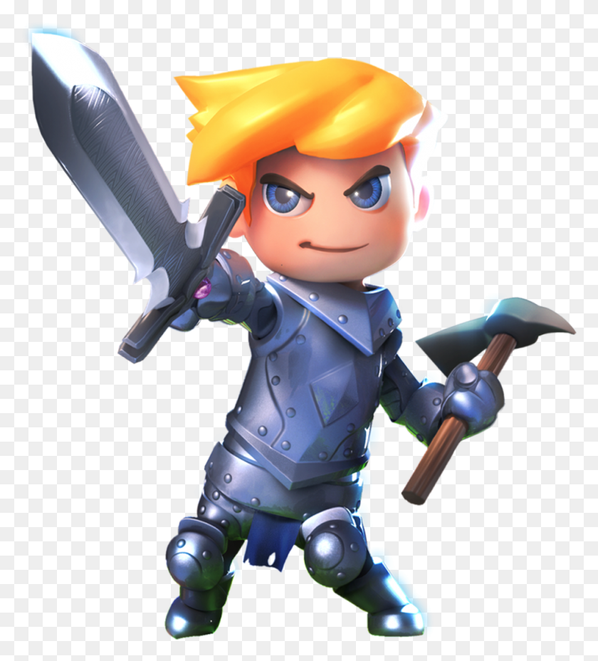 980x1091 Portal Knights Portal Knight, Игрушка, Дуэль, Фотография Hd Png Скачать