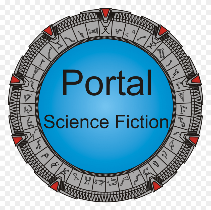 983x980 Portal Science Fiction Transparent Stargate, Compass, Text, Symbol HD PNG Download