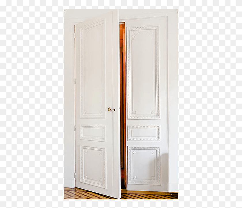 399x663 Porte Interieur Style Haussmannien, Дверь, Складная Дверь, Освещение Png Скачать