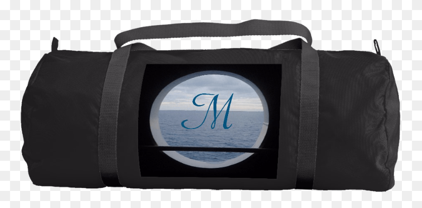 769x354 Porthole Monogrammed Nautical Duffel Bag Duffel Bag, Window, Text, Hole HD PNG Download