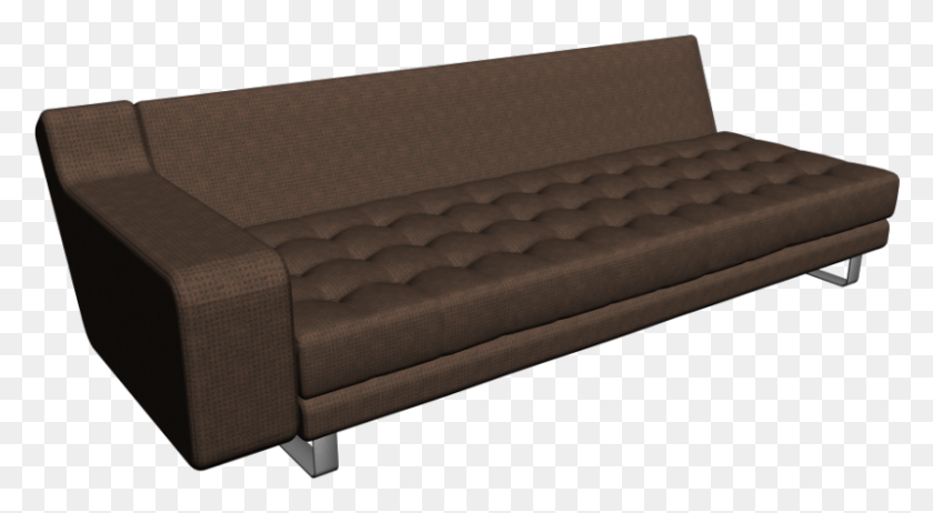 840x433 Portion 3 Seat Sofa Left Arm Sofa Bed, Furniture, Couch, Foam HD PNG Download