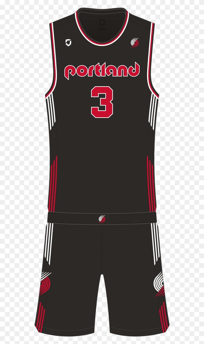 559x1352 Portland Trail Blazers Away Sports Jersey, Clothing, Apparel, Shirt HD PNG Download